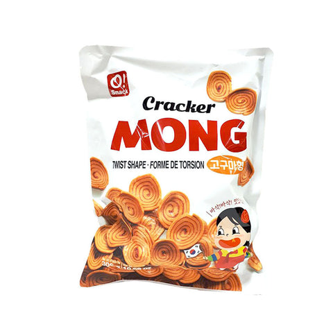 O!Snack Cracker Mong (Twist Shape) 300g