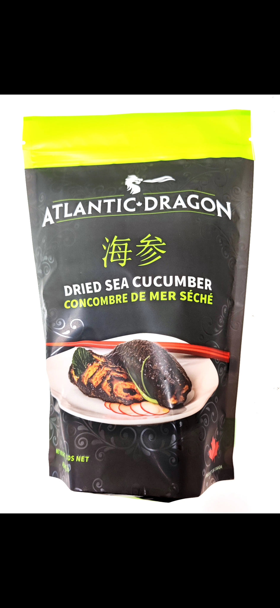 Atlantic Dragon dried sea cucumber 454g