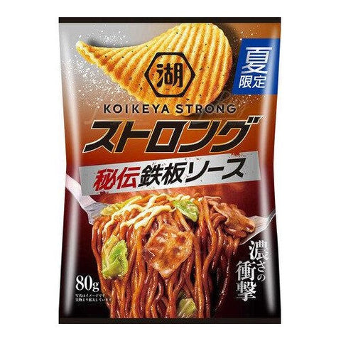 湖池屋薯片铁板烧味 Koikeya Potato Chips Teriyaki Flavor 80g