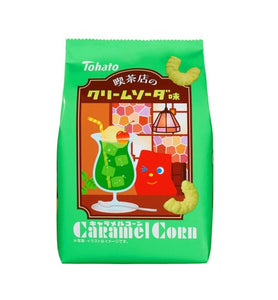 Tohato Caramel Corn melon soda flavor Snack (68G)