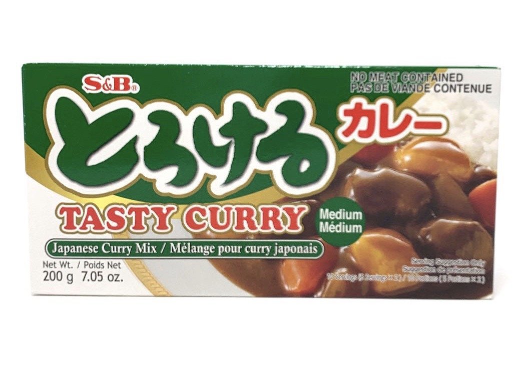 S&B tasty curry medium hot 200g