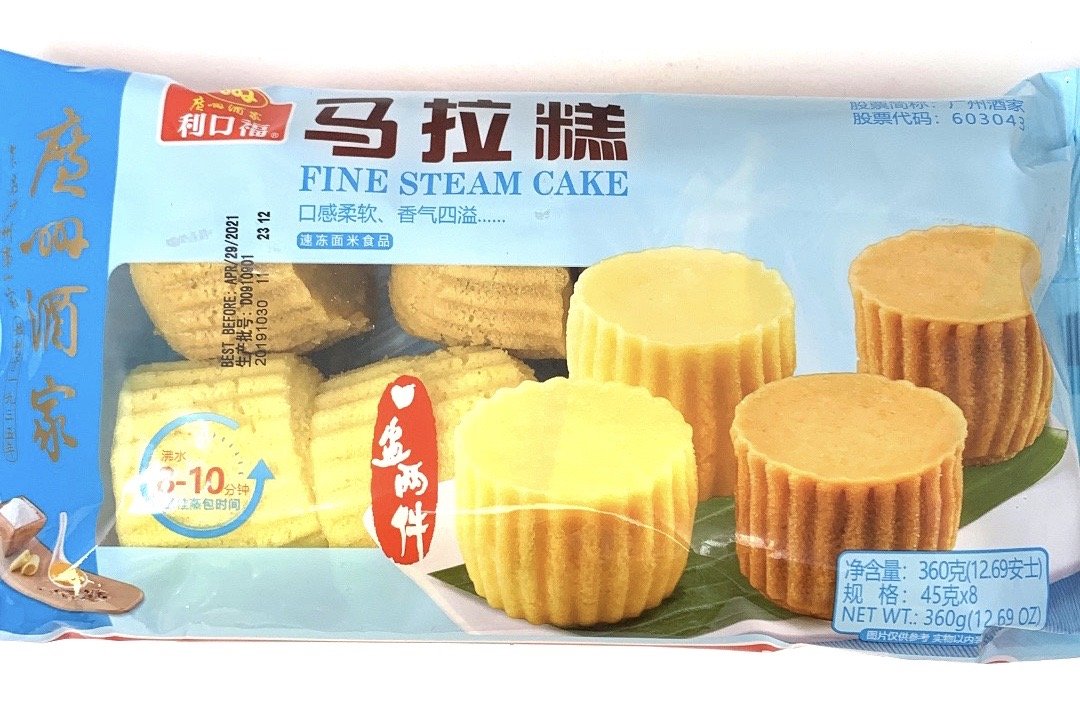 利口福马拉糕 Lek Fine Steam Cake 360g