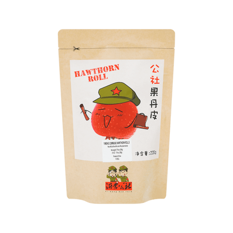 YI-MENG RED FARM Howthorn Roll 沂蒙公社果丹皮 220g
