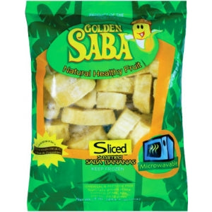 Sweeted Sliced Saba Banana 1lb