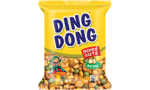 Ding Dong Mixed Nuts - Real Garlic Flavor 100g