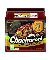 samyang chacharoni black bean sauce ramen 三养炸酱面