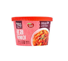 DONGWON THE  GOD OF TOPOKKI CUP RICE CAKE ROSE