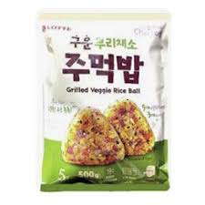 LOTTEFOOD) GRILLED VEGGIE RICE BALL 500g