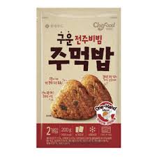 LOTTEFOOD)GRILLED BIBIMBAP RICE BALL 500g