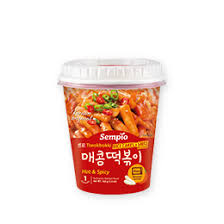 SEMPIO)INSTANT TTEOKBOKKI Hot&SPICY(CUP) 160g