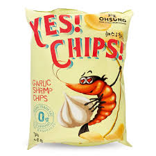 OHSUNG)YES CHIP(GARLIC & SHRIMP) 95G
