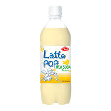 LATTE POP MILK SODA BANANA 500ML