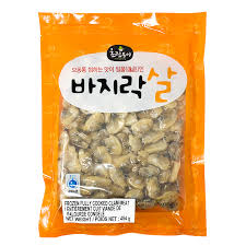CRD)COOKED SHORT NECK CLAM MEAT 500g