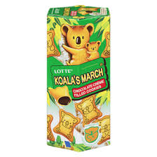 Lotte Koala's March Biscuits, Chocolate