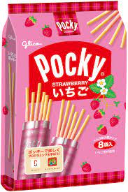 Glico Pocky Strawberry Sticks 122g