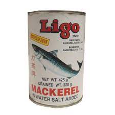 力高盐水鲭鱼罐头 Ligo Mackerel in tomato 425g