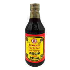 金兰生抽酱油 Kimlan Light Soy Sauce 590ml