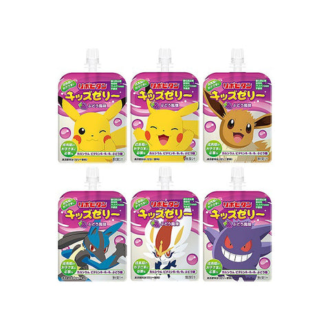 Taisho lipovitan pokemon jelly grape flavor 125g