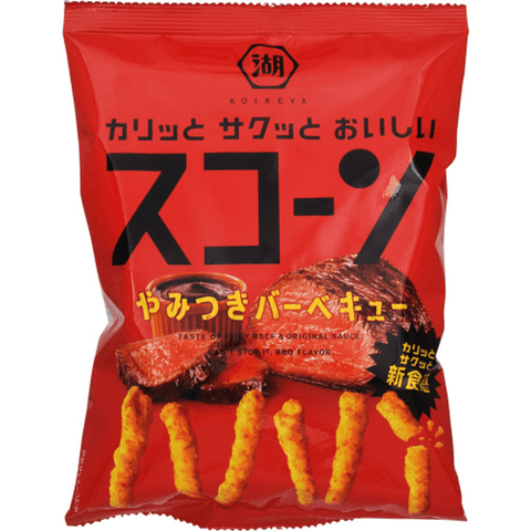 湖池屋烧粟米条和牛炙烧味 KOIKEYA Corn Sticks BBQ Beef Flavor 78g