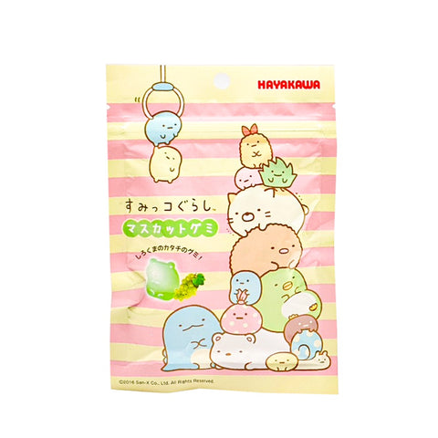 早川角落小伙伴软糖青提味 HAYAKAWA Sumikko Gurashi Gummy Muscat  Flavor 40g