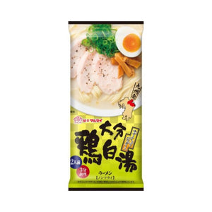 日本 九州大分鸡肉拉面 MARUTAI oita Chicken Broth Ramen 186g*2