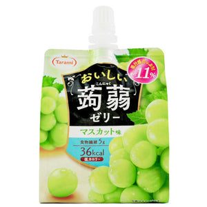 达乐美吸吸蒟蒻果凍-青提 TARAMI Konjac Jelly Muscat Flavor 150g