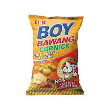 Boy Bawang Chili Cheese Cornics 90g