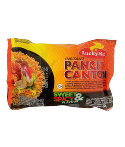 菲律宾速食面甜辣六连包 LuckyMe pancit canton sweet spicynoodle 60g*6