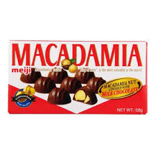 Meji Macadamia chocolate 64g