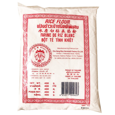 三象牌水磨白粘米粉 rice flour 400g