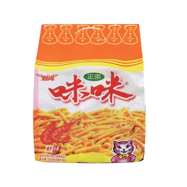 爱尚 咪咪条 mimi fried snack shrimp flavor 756g