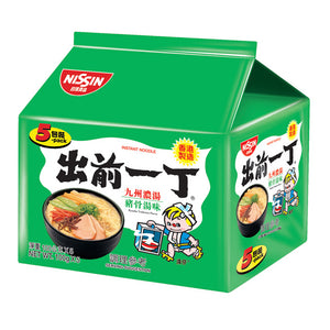 出前一丁猪骨味 Nissin Instant Noodle Pork Bone 5*100g