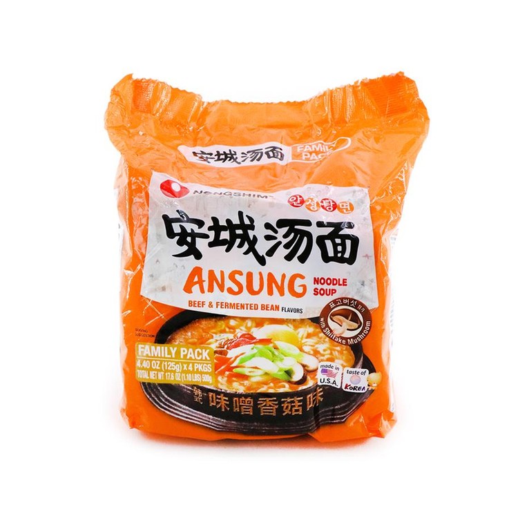 Nongshim Ansung Noodle soup 安城汤面 500g
