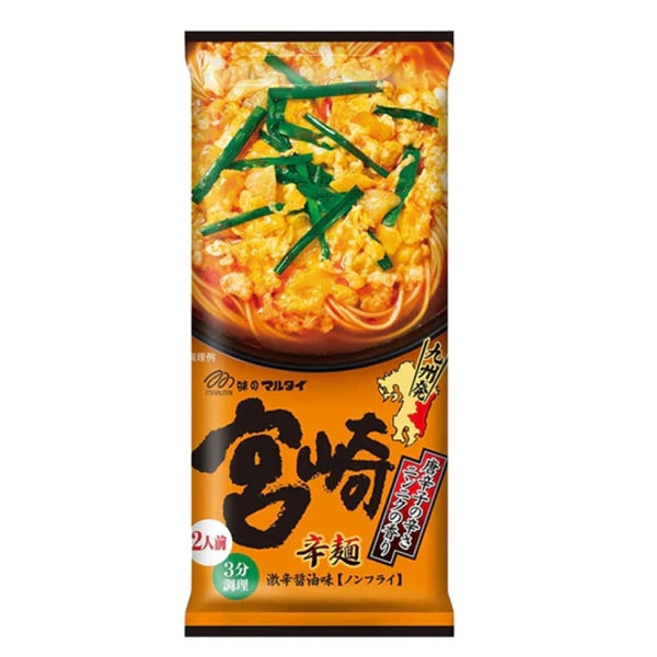日本 宫崎酱油鸡肉拉面 Japanese Instant Noodles Miyazaki
