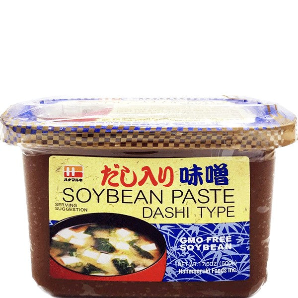 Hanamaruki 味增 Dashi Soybean Paste 500g