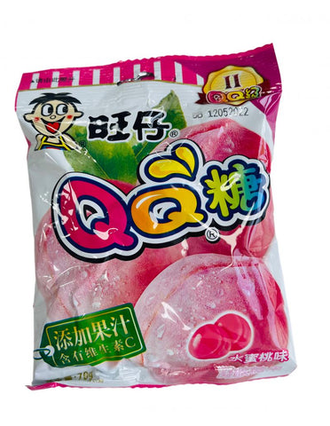 旺仔qq糖水蜜桃味 soft candy peach flavour