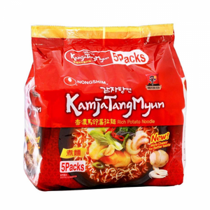 Nongshim Potato Pork Ramyun 农心辛拉面香浓马铃薯拉面 120g*5