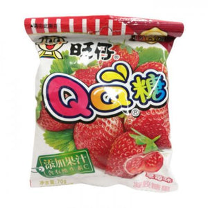 旺仔QQ草莓糖70g soft candy strawberry flavour