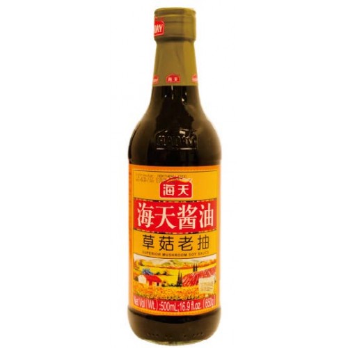 海天草菇老抽 Mushroom dark soy sauce 500ml