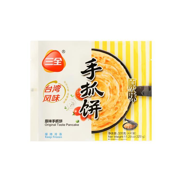 三全 台湾原味手抓饼 original Taste Pancake