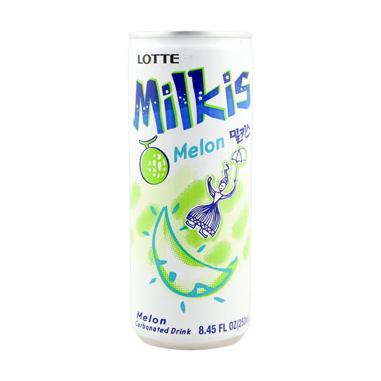 LOTTE 乐天 碳酸饮料 Melon Milkis Carbonated Drink 250ml