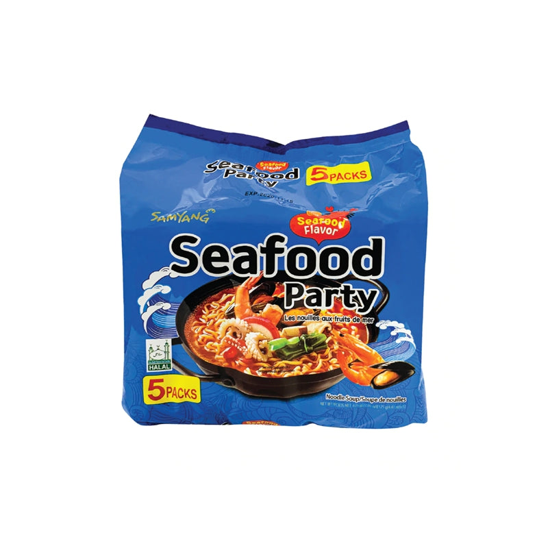 三养 Samyang 海鲜拉面 Seafood Party  Noodles