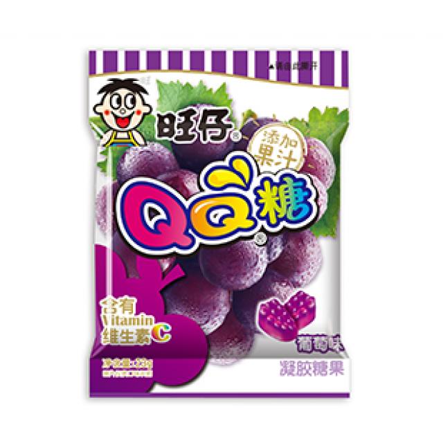 旺仔QQ葡萄糖70g soft candy grape flavour
