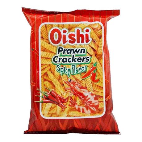 Oishi Prawn crackers spicy flavor 60g