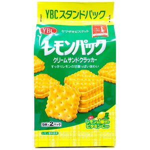 YBC 柠檬奶油夹心饼干 Yamazaki Lemon Cream Biscuits