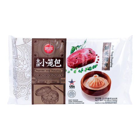 思念 金牌猪肉小笼包 Soupy Pork Buns 300g