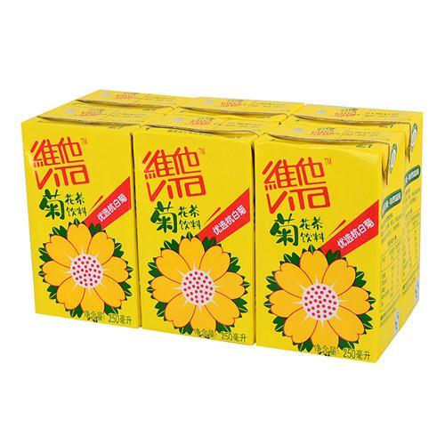 维他菊花茶 6盒装 250ml*6 vita Chrysanthemum tea 6 pc