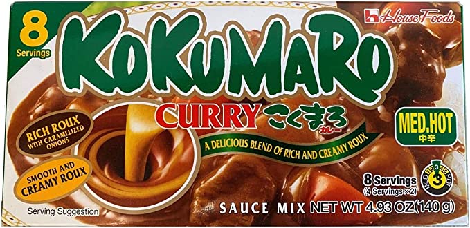 kokumaro 中辛咖喱酱 kokumaro curry sauce mix medium hot 140g