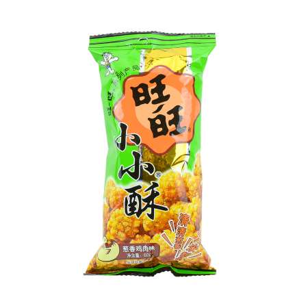 旺旺小小酥 葱香鸡油味 Green onion chicken flavor