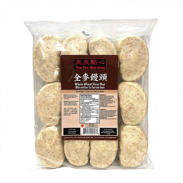 天天点心 全麦馒头whole wheat flour bun700g – Panda Foods